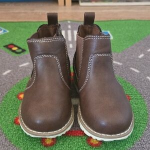 Brown Kids Chelsea Boots